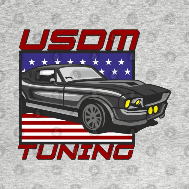 USDM TUNING Car Birthday Gift T-Shirt USA by KAOZ